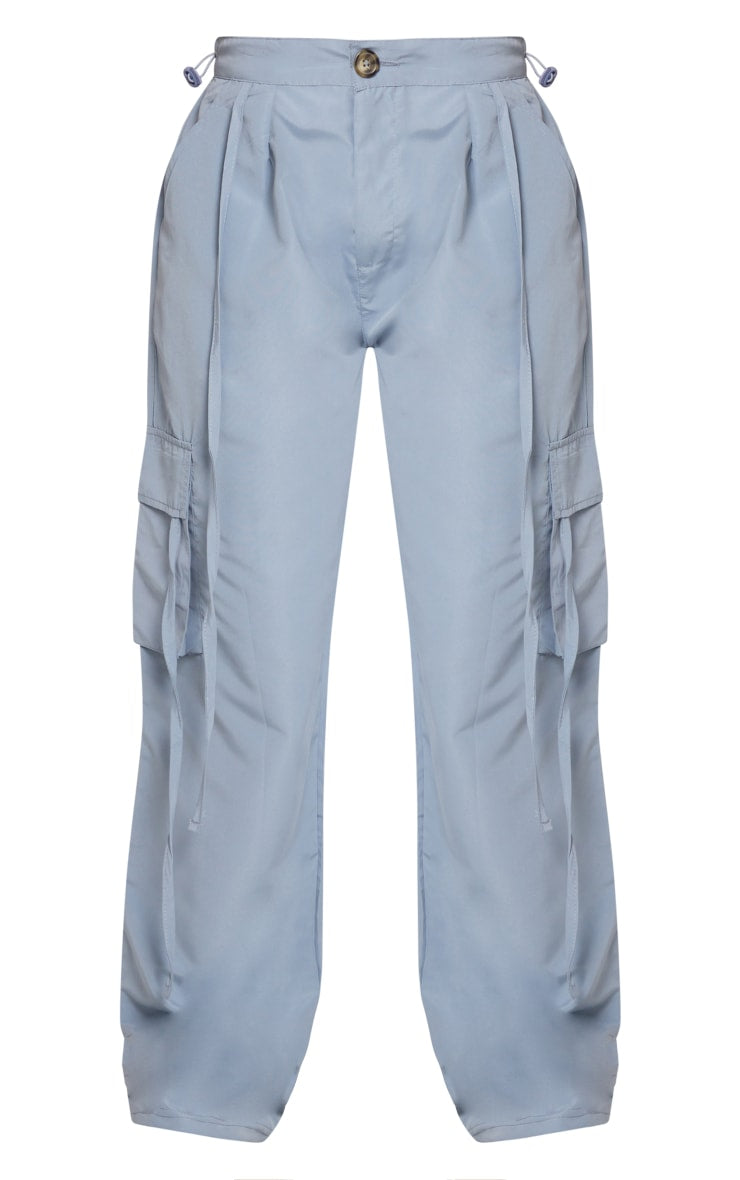 Light grey Lightweight Shell Cargo'S | PrettyLittle Thing