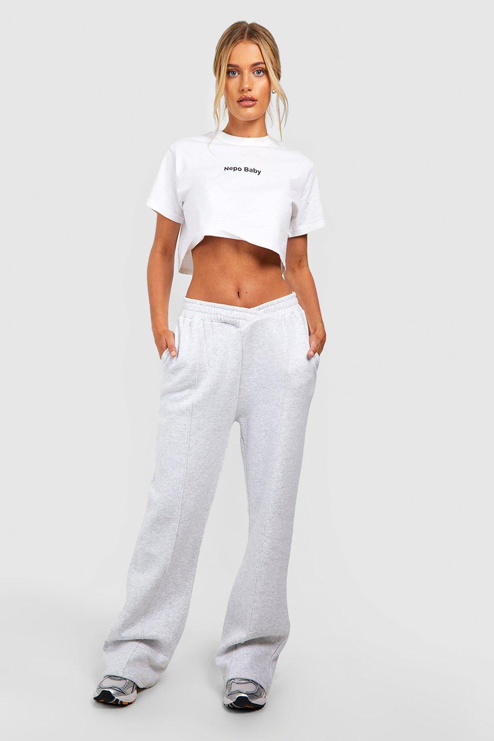 V WAISTBAND STRAIGHT LEG JOGGER