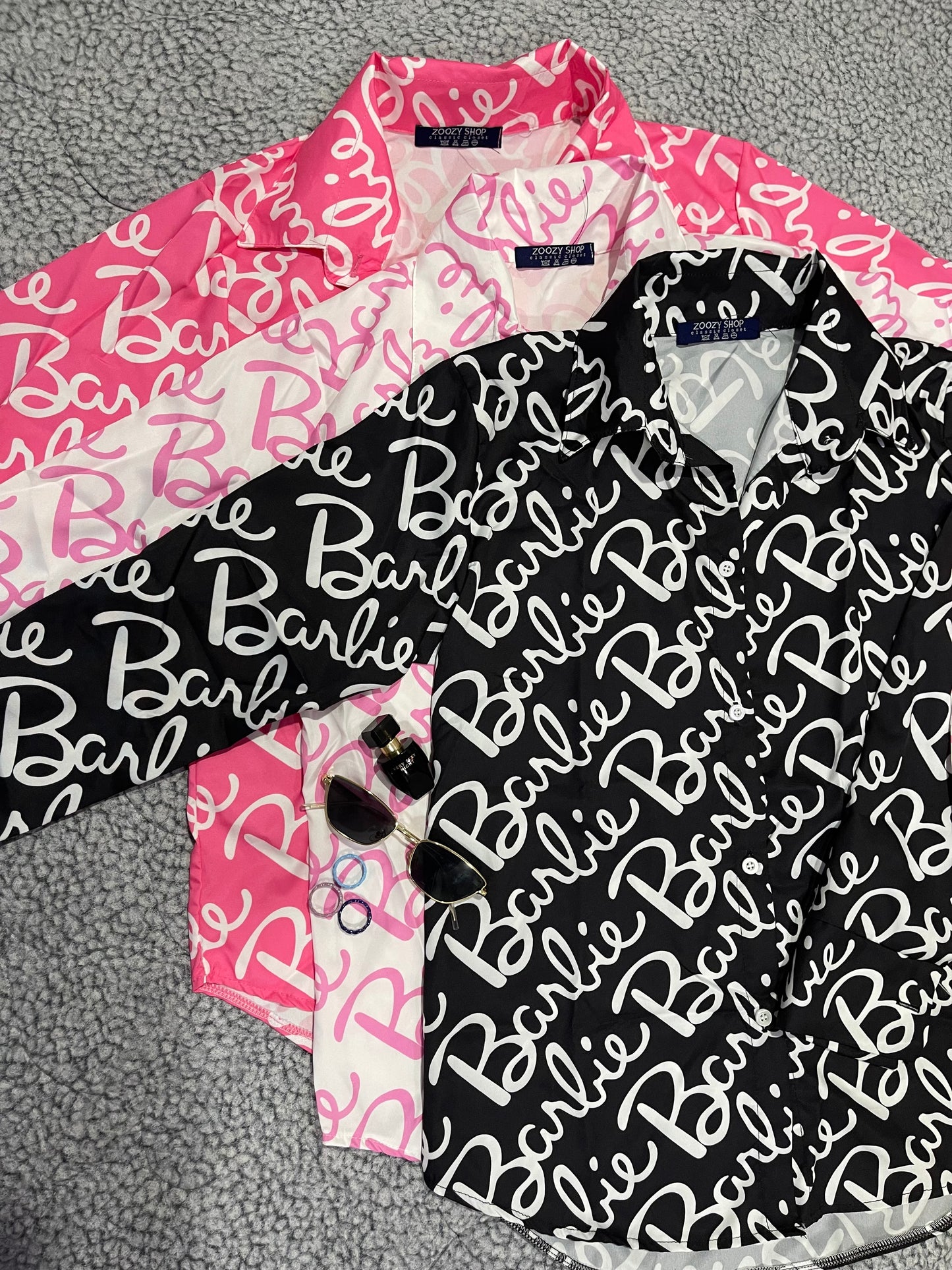 Barbie glam shirts