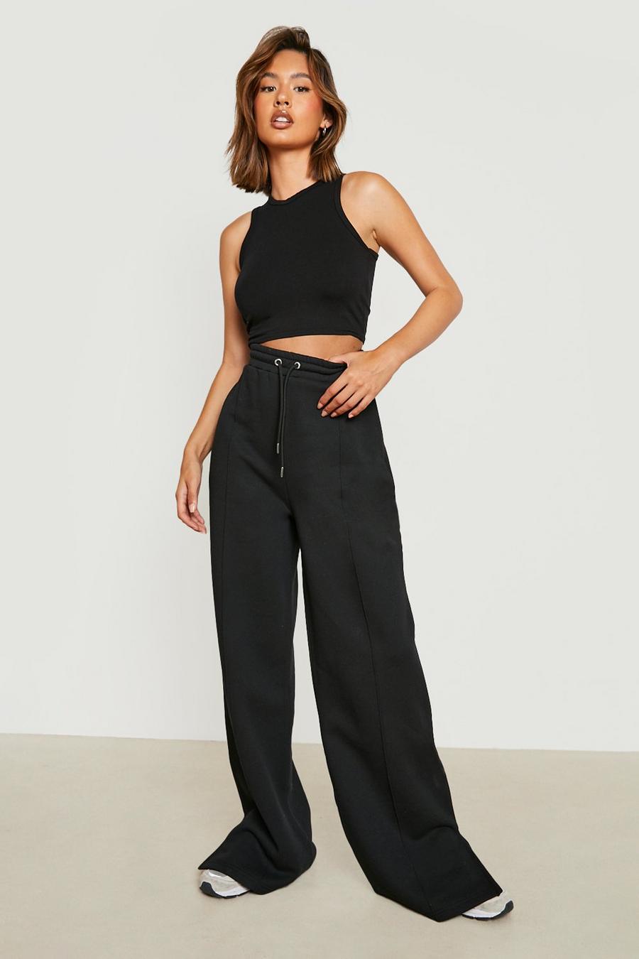 WIDE LEG SPLIT HEM JOGGER