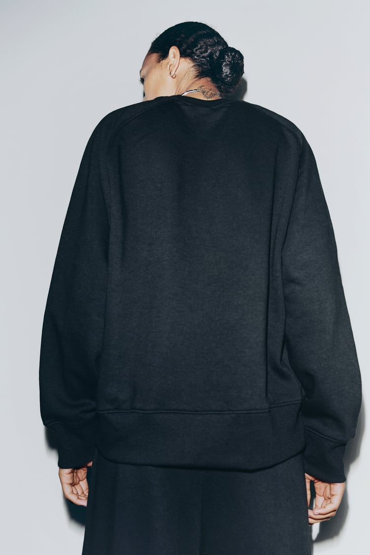 Oversized essential sweat shirt