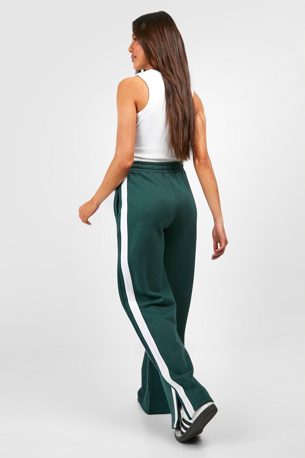 Double Waistband Side Stripe
Slouchy Jogger | boohoo