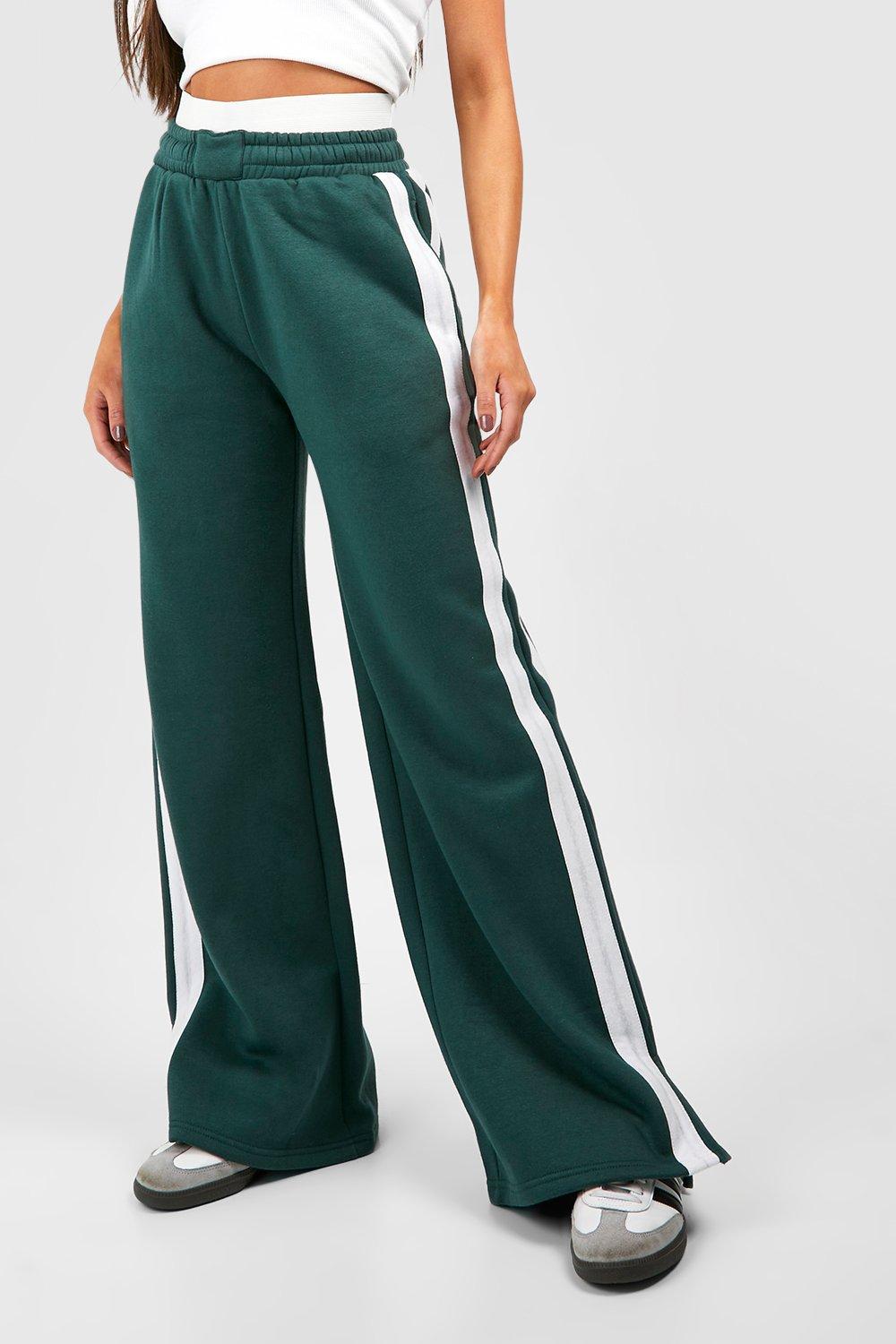 Double Waistband Side Stripe
Slouchy Jogger | boohoo