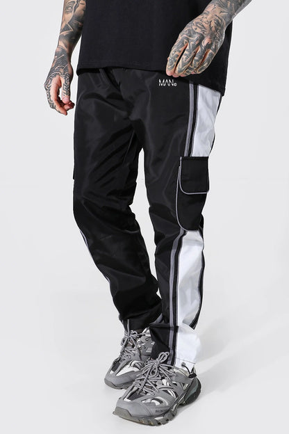 Shell Cargo Trouser With Side Panel