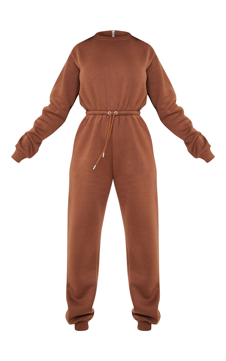 Chocolate jumpsuit