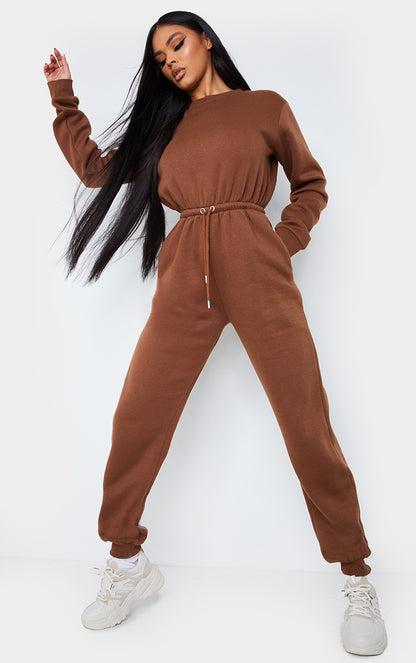 Chocolate jumpsuit