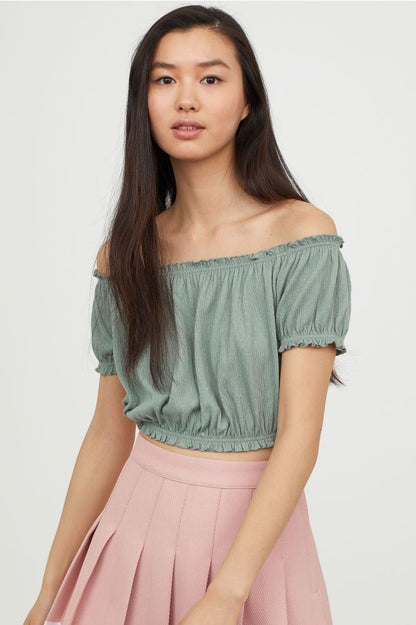 Cold Shoulder Blouse